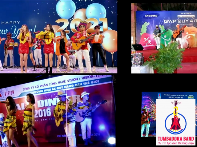 TUMBADORA FLAMENCO PHÚ QUỐC HÒA BÌNH RESORT  VISSION TECH CO YEAR END PARTY 2016& HAPPY NEW YEAR