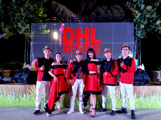 Ban Nhạc Flamenco Tumbadora Biểu Diễn Gala Dinner DHL Express tại The Grand Hồ Tràm Resort 001