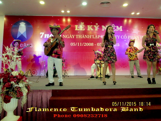 Ban Nhac Flamenco Tumbadora 05 11 2015 Le Ky Niem 7th Cong Ty Co Phan Hai Dang TTHN Sunrise Tay Ninh