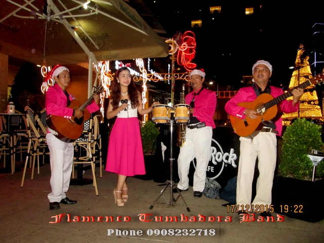 Flamenco Tumbadora Band 17 12 2015 Hardrock Cafe