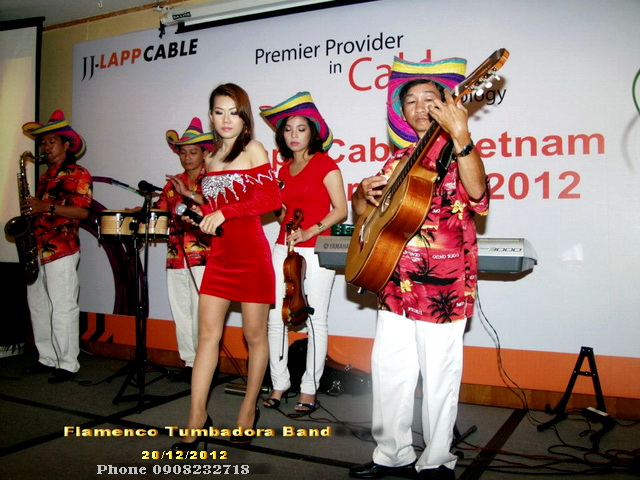 Flamenco Tumbadora Band 20 12 2012 JJ Lapp Cable YEP Legend Hotel