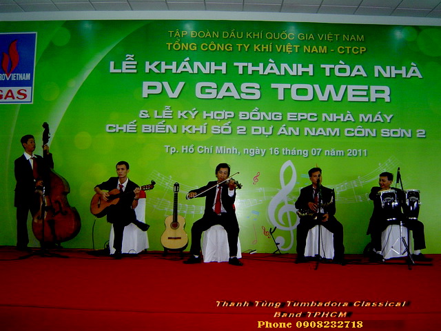 PV GAS Tower Ceremony Tumbadora Semi Classical Band 16 07 2011