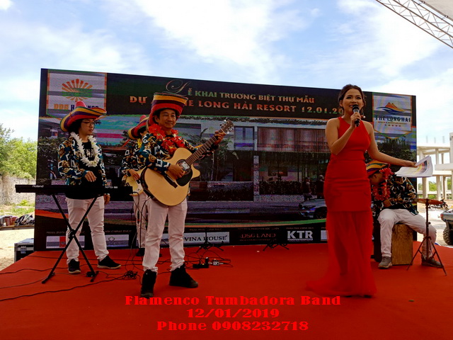 Ban Nhac Flamenco Tumbadora The Long Hai Resort