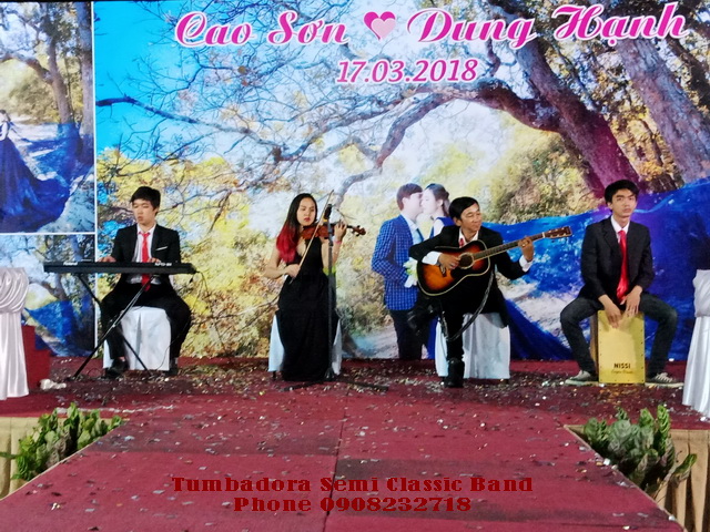 Ban Nhac Semi Classic Tumbadora Hoa Tau Dam Cuoi Dinh Thong Nhat