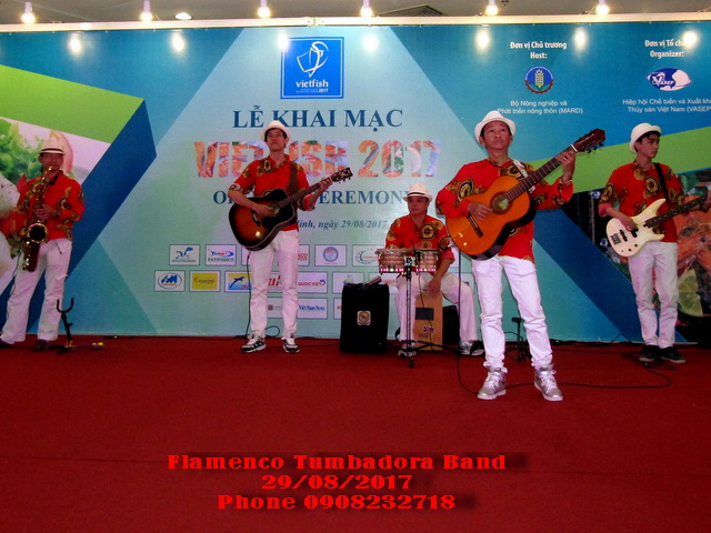 Flamenco Tumbadora Band 28 09 2017 Khai Mac Vietfish SECC Q7