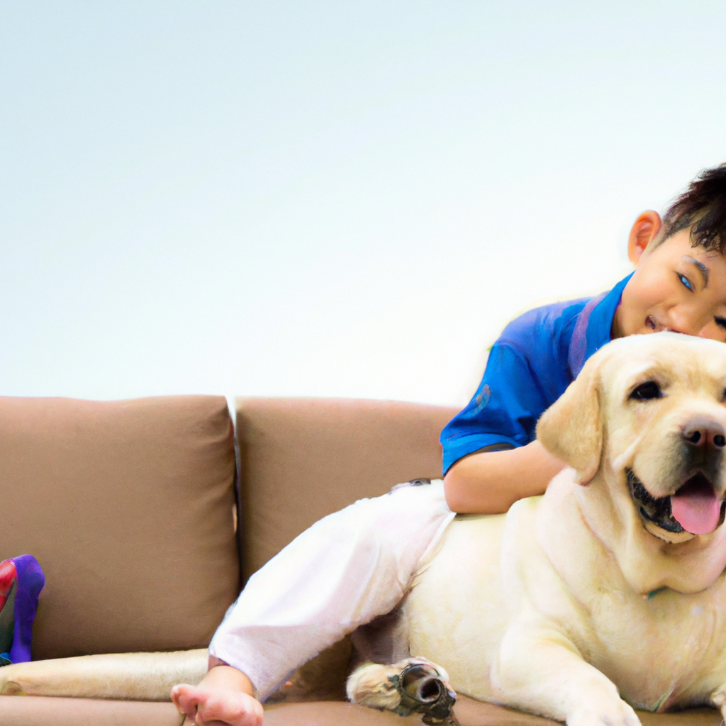 Chó và trẻ em: Một công việc đòi hỏi sự quan tâm