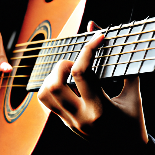 . Step-by-step guide for playing acoustic guitar 