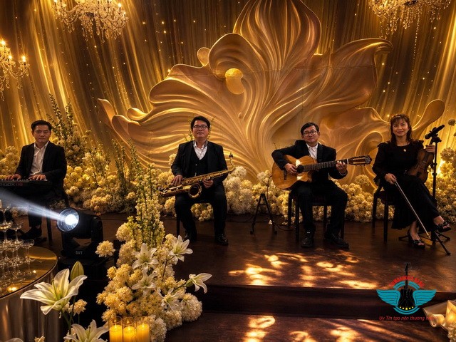 TUMBADORA BAND HÒA TẤU SEMI CLASSIC CHO ĐÁM CƯỚI